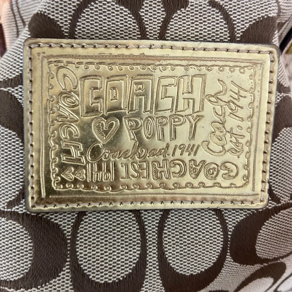 Coach Poppy Beautiful HTF! RARE! - Picture 7 of 16